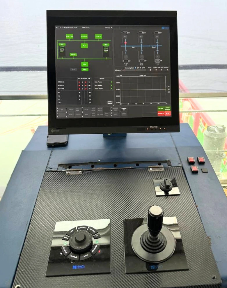 Navis Dynamic Positioning control system Upgrade