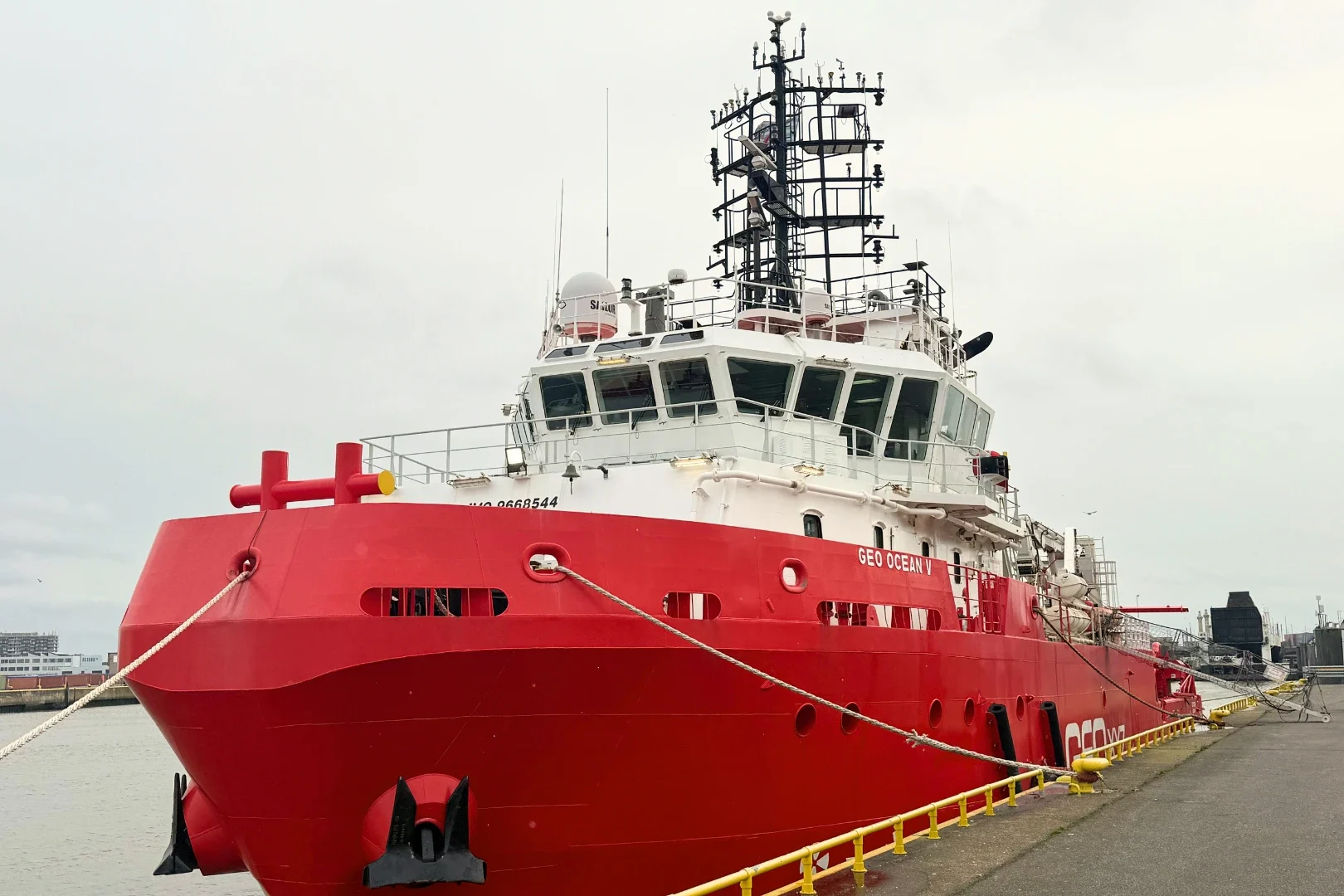 Geo Ocean V a multi-purpose support vessel DP2 Upgrade